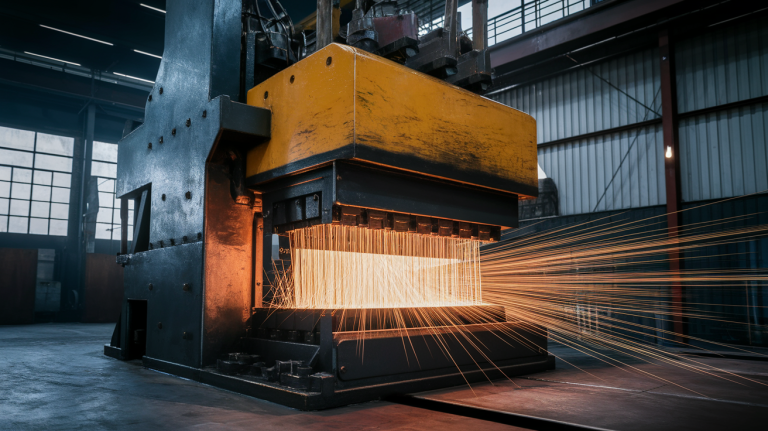 Fonctionnement d’une machine de tôlerie: presse plieuse